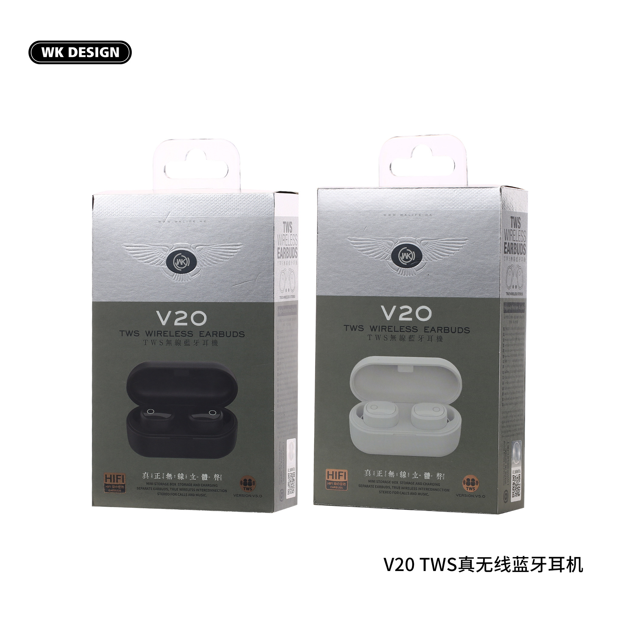 wk v20 earbuds