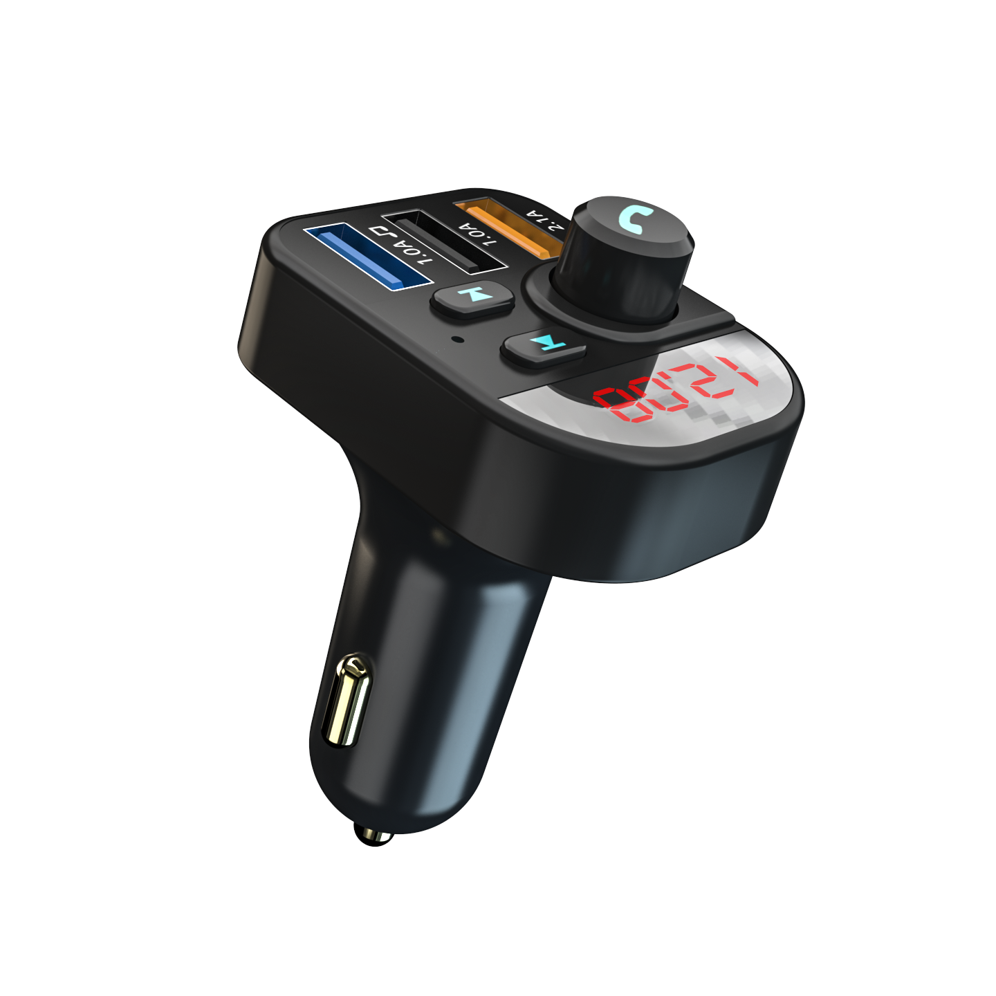 YUETE-Y9 Car FM Bluetooth Transmitter