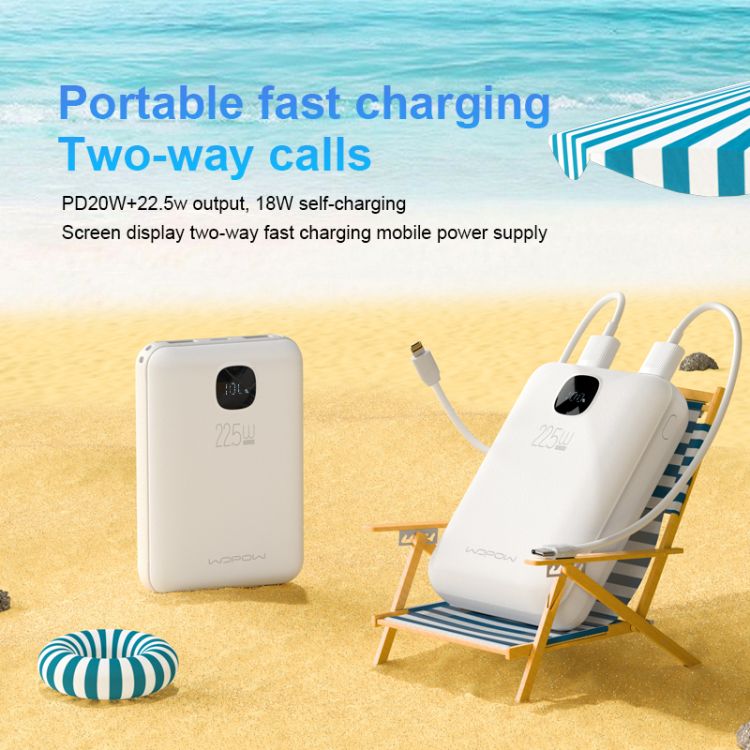 WOPOW-10000mah 22.5W super fast charging power bank-PD46