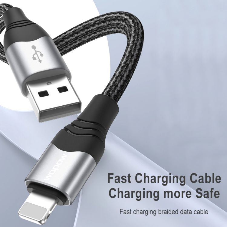 WOPOW-A T L  Aluminium alloy braided Cable-ML02